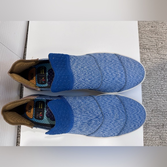 Adidas Mens Elastic Slip-On X Pharrell Williams Size 10 Blue Sneakers - Picture 2 of 5